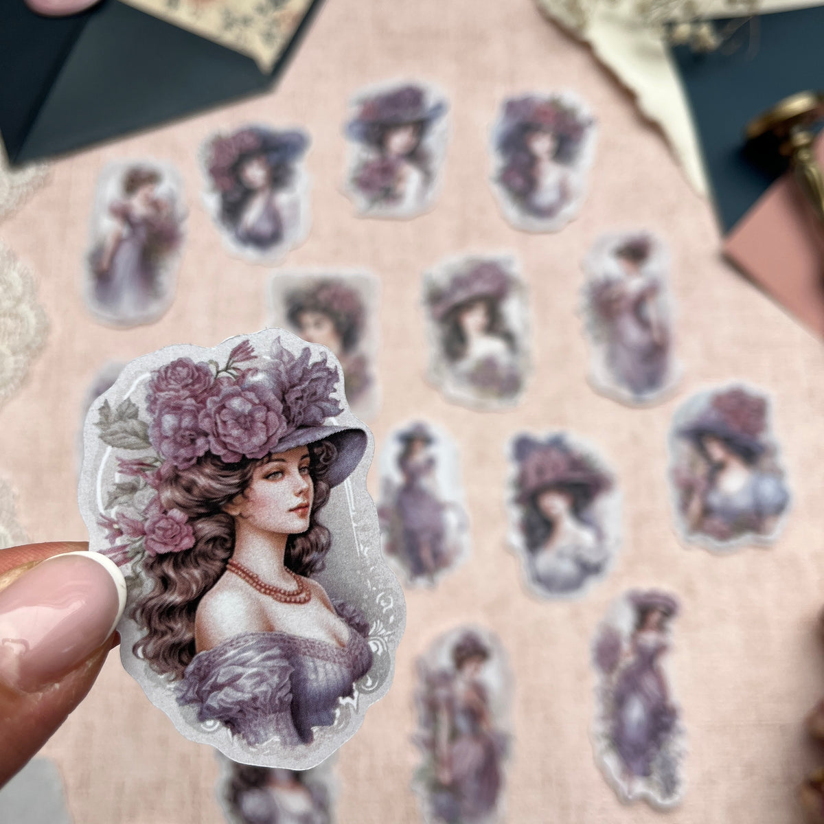 Lavendel Ladies | Sticker Set mit 16 Stickern
