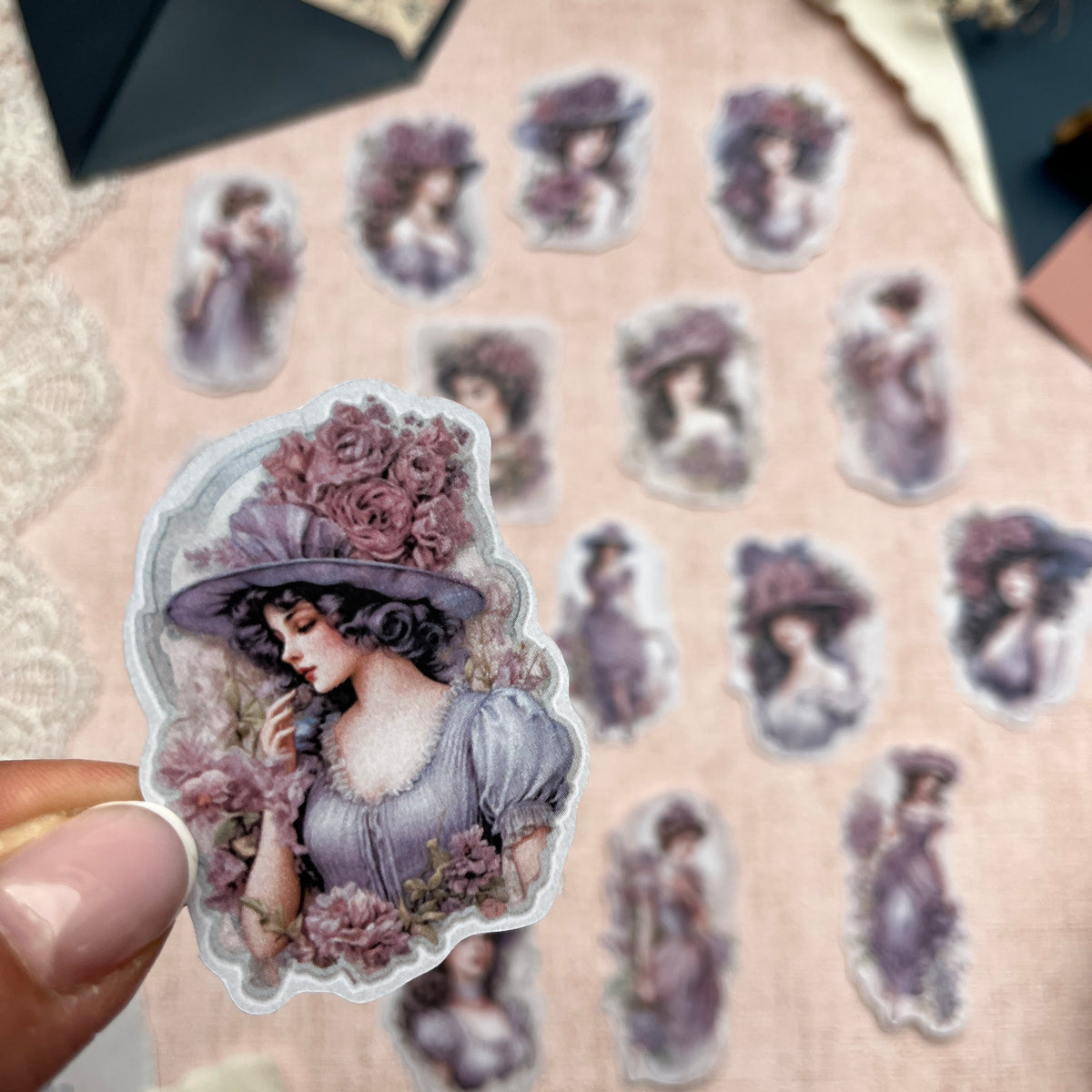 Lavendel Ladies | Sticker Set mit 16 Stickern