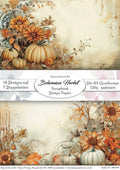 Gedrucktes Papierset "Bohemian Herbst"
