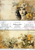 Gedrucktes Papierset "Buttercup Ladies"