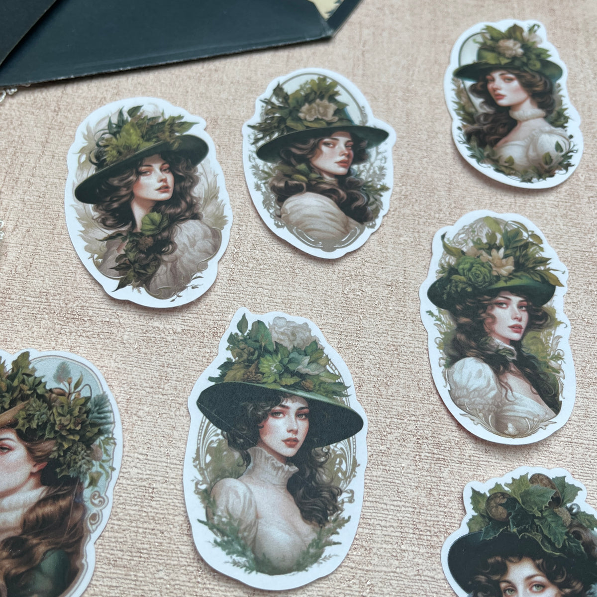 Greenery Ladies | Sticker Set mit 16 Stickern