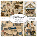 Digitales Papierset „Oktoberfest“ - A4 zum Ausdrucken