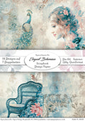 Gedrucktes Papierset "Elegant Bohemian"
