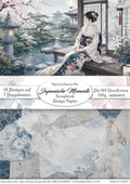 Gedrucktes Papierset "Japanische Momente"