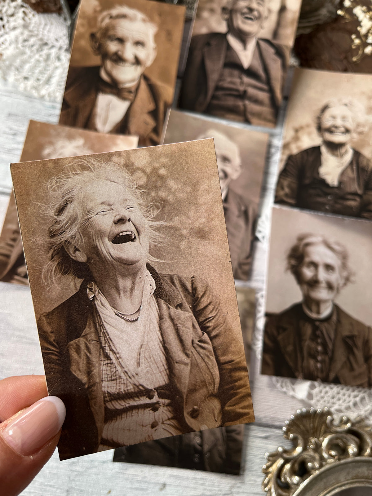 Happy Oldies | Journal Karten Set mit 8 Karten