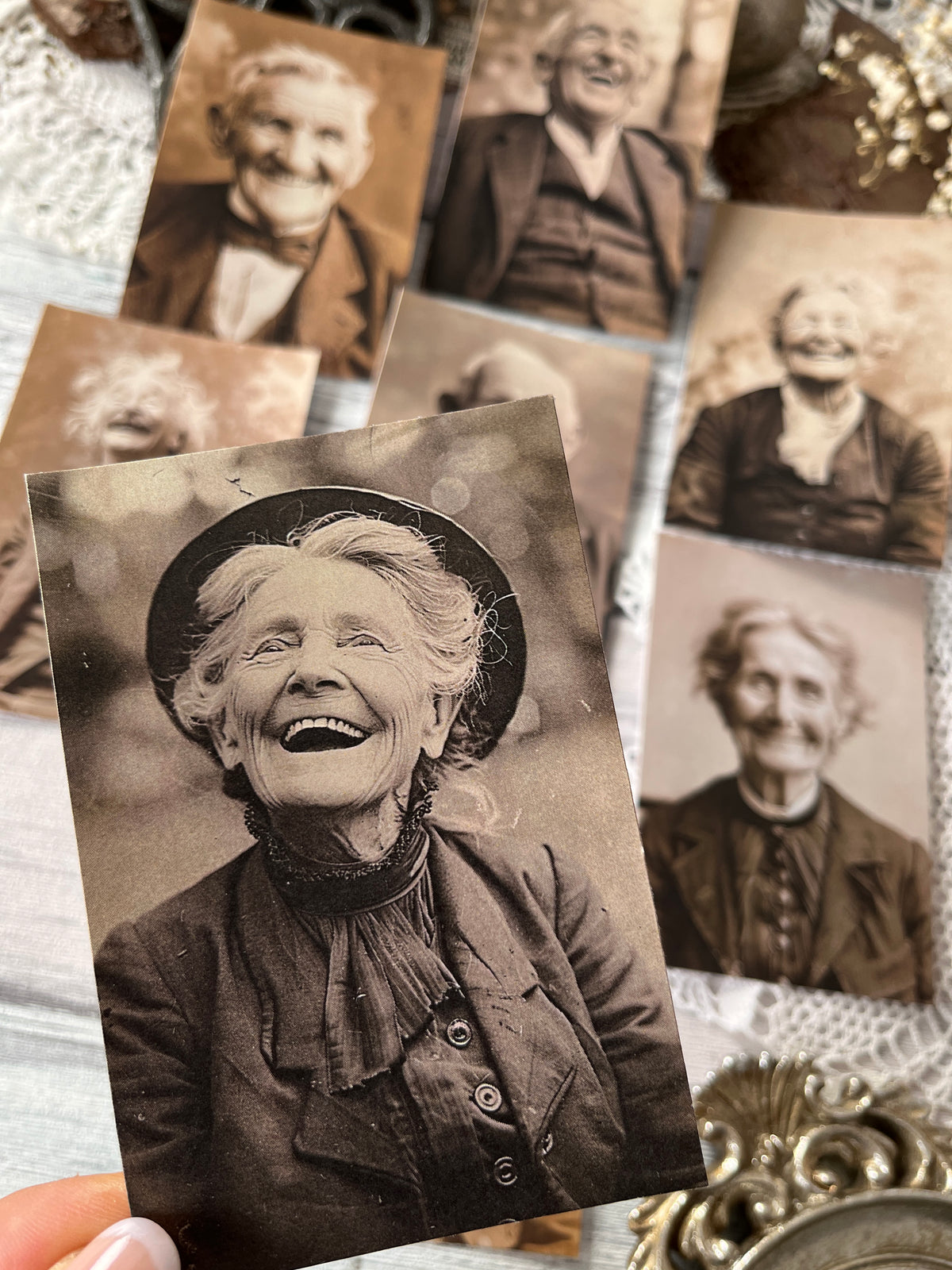 Happy Oldies | Journal Karten Set mit 8 Karten