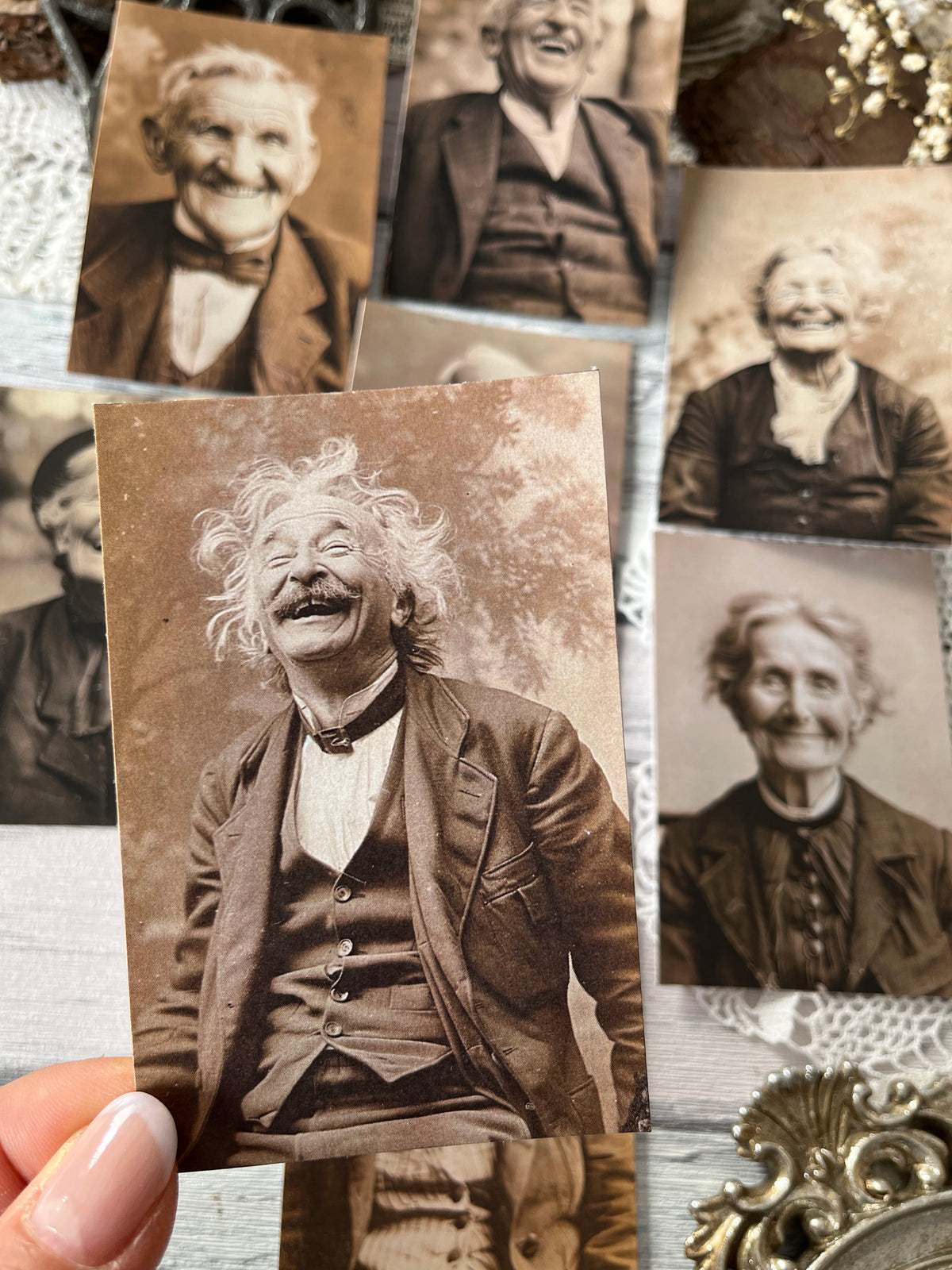 Happy Oldies | Journal Karten Set mit 8 Karten