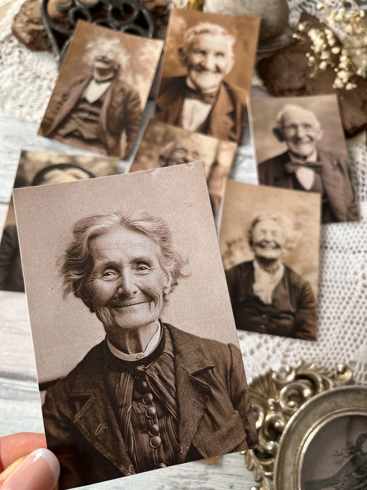 Happy Oldies | Journal Karten Set mit 8 Karten