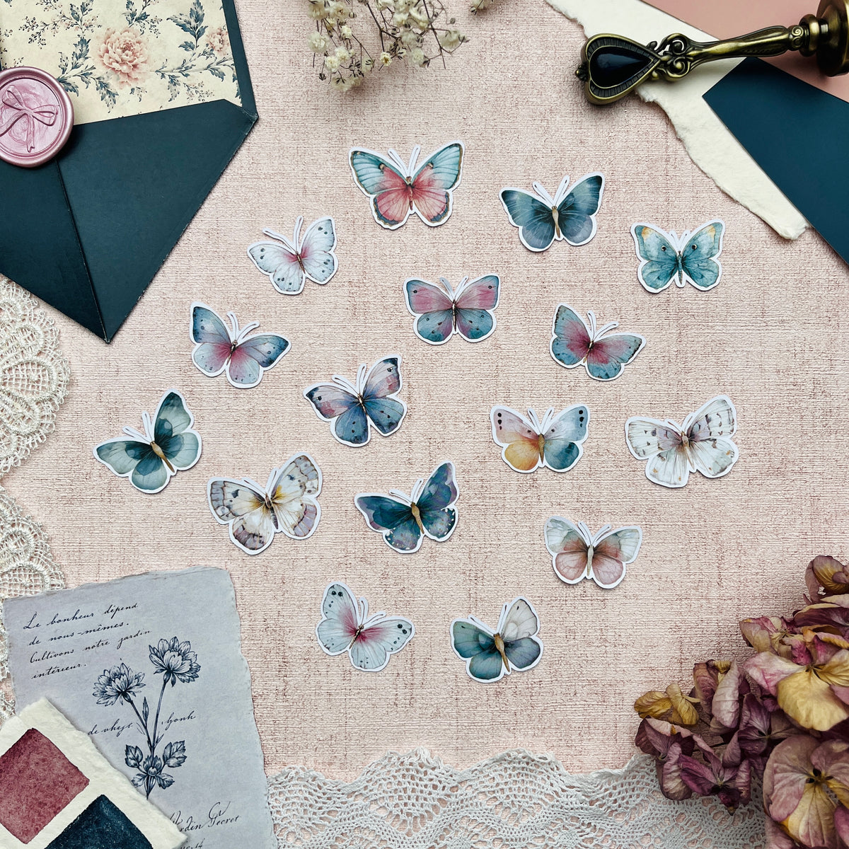 Schmetterlinge Pastell | Fuzzy Cuts
