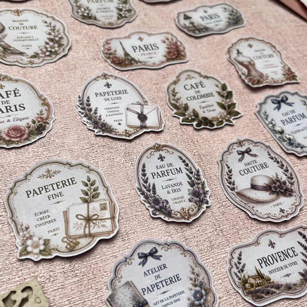 Maison de Paris | Fuzzy Cut Labels