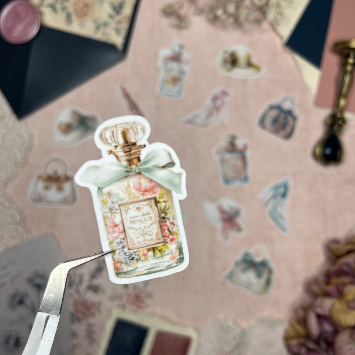 Pariser Eleganz | Sticker Set mit 15 Stickern