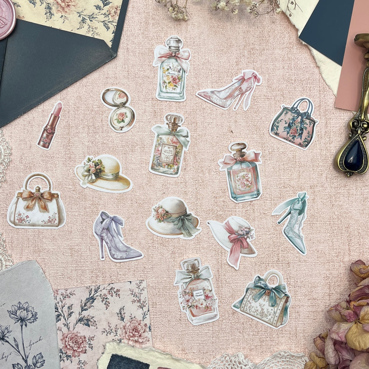 Pariser Eleganz | Sticker Set mit 15 Stickern