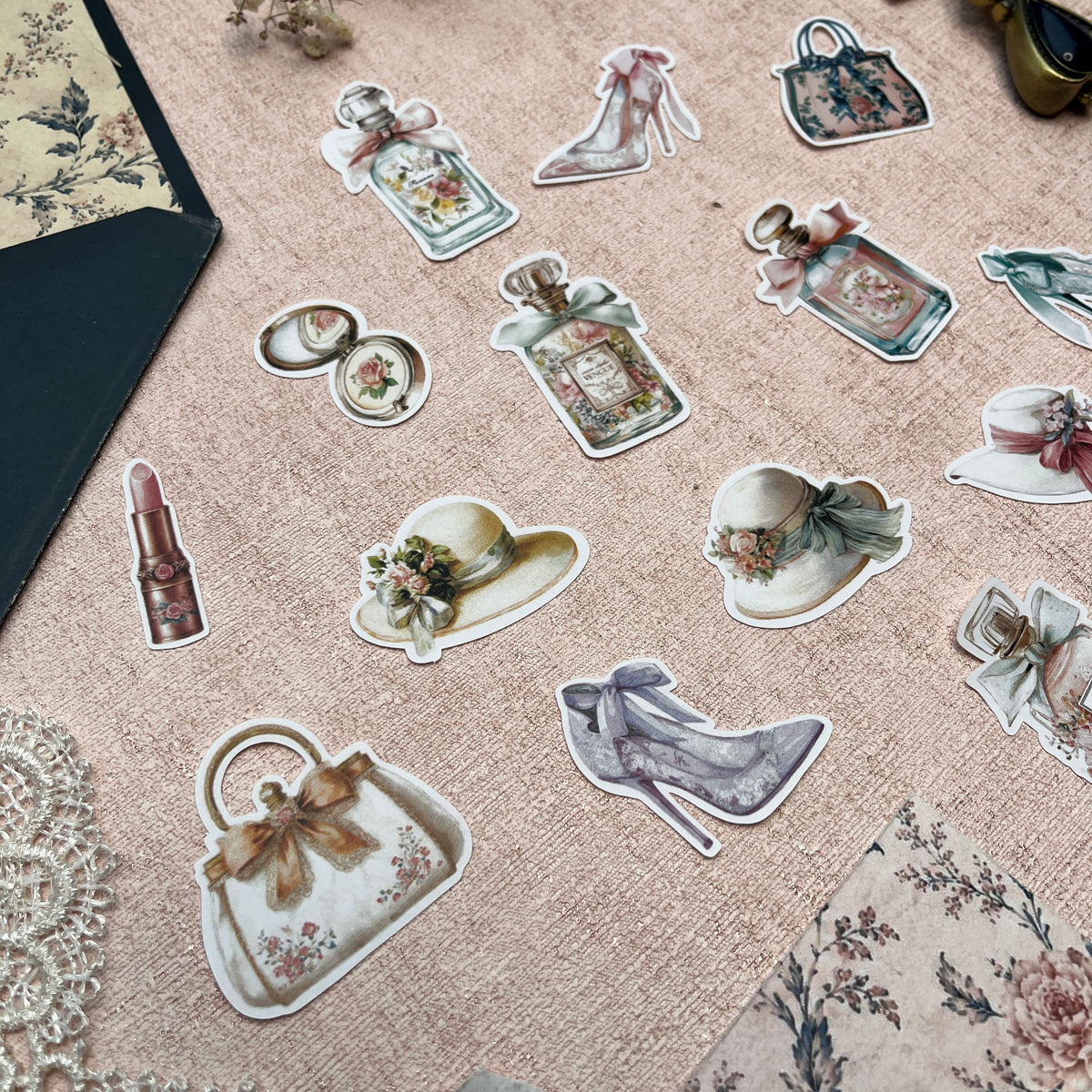 Pariser Eleganz | Sticker Set mit 15 Stickern