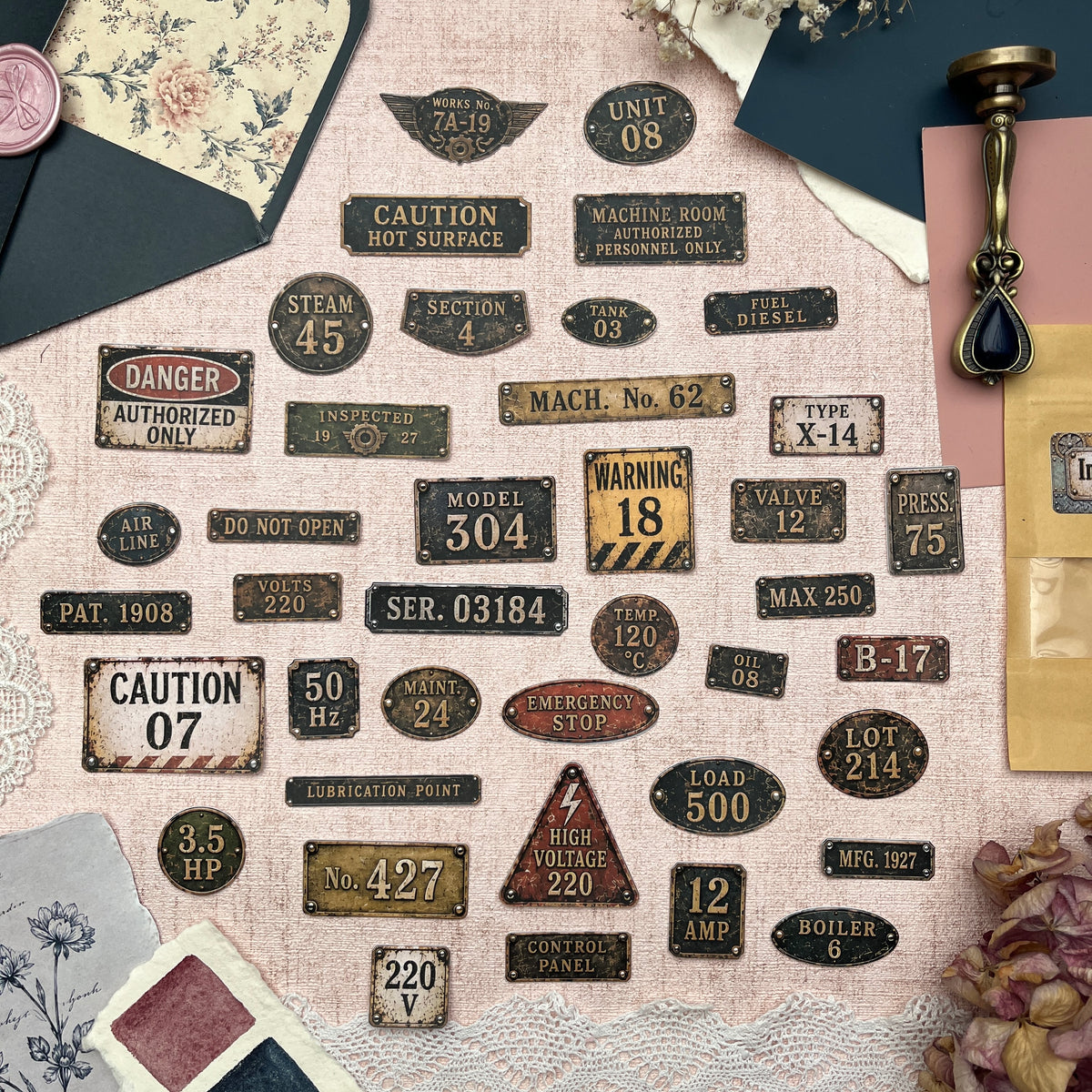 Industrie | Fuzzy Cut Labels