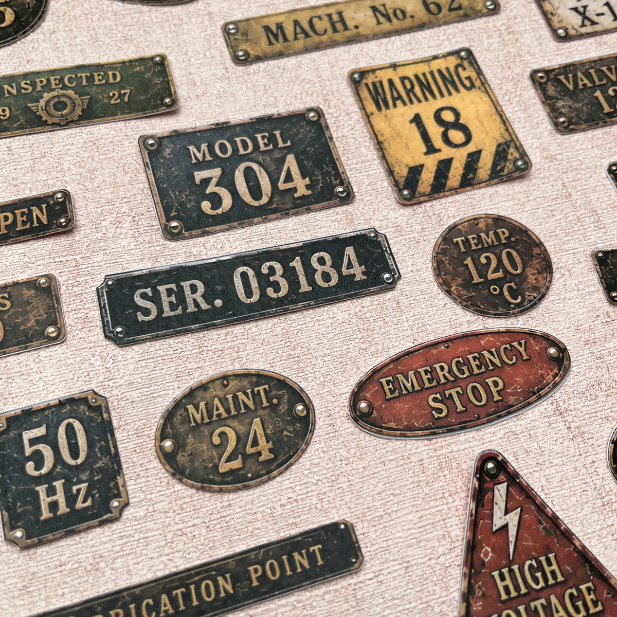 Industrie | Fuzzy Cut Labels