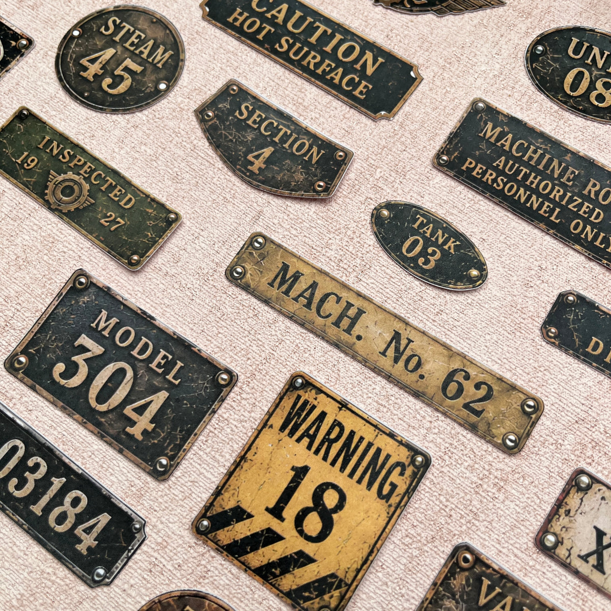 Industrie | Fuzzy Cut Labels