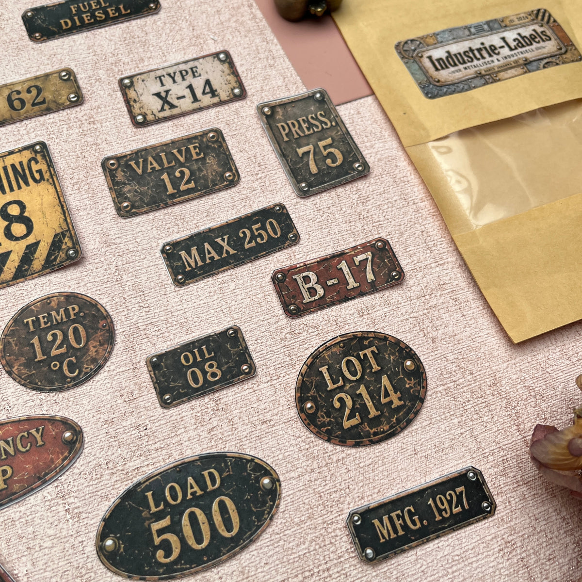 Industrie | Fuzzy Cut Labels