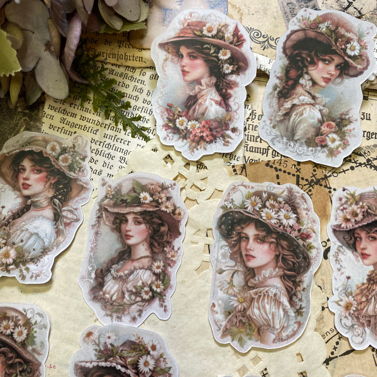 Gänseblümchen Ladies | Sticker Set mit 16 Stickern