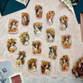Sonnenblumen Ladies | Sticker Set mit 16 Stickern