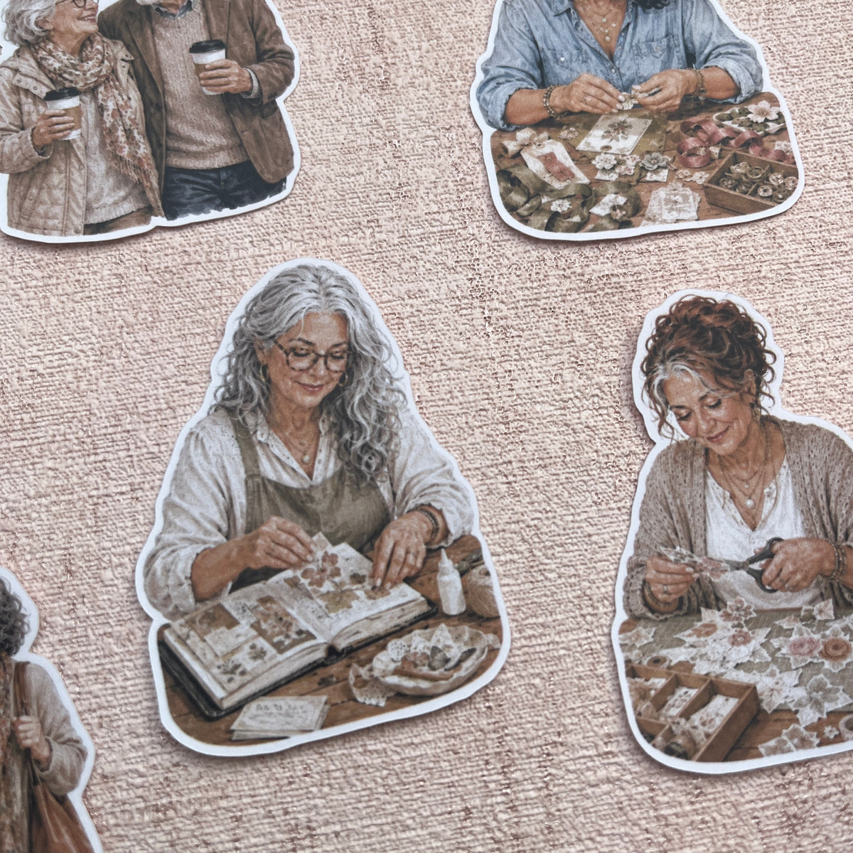 Lebensfreude Ladies | Sticker Set mit 16 Stickern