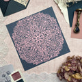 Mixed Media Schablone „Mandala randlos“ | ca. 21x21 cm