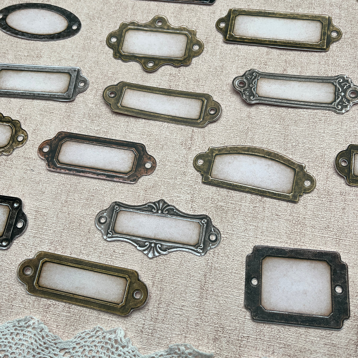 Patina Label | Fuzzy Cut Labels