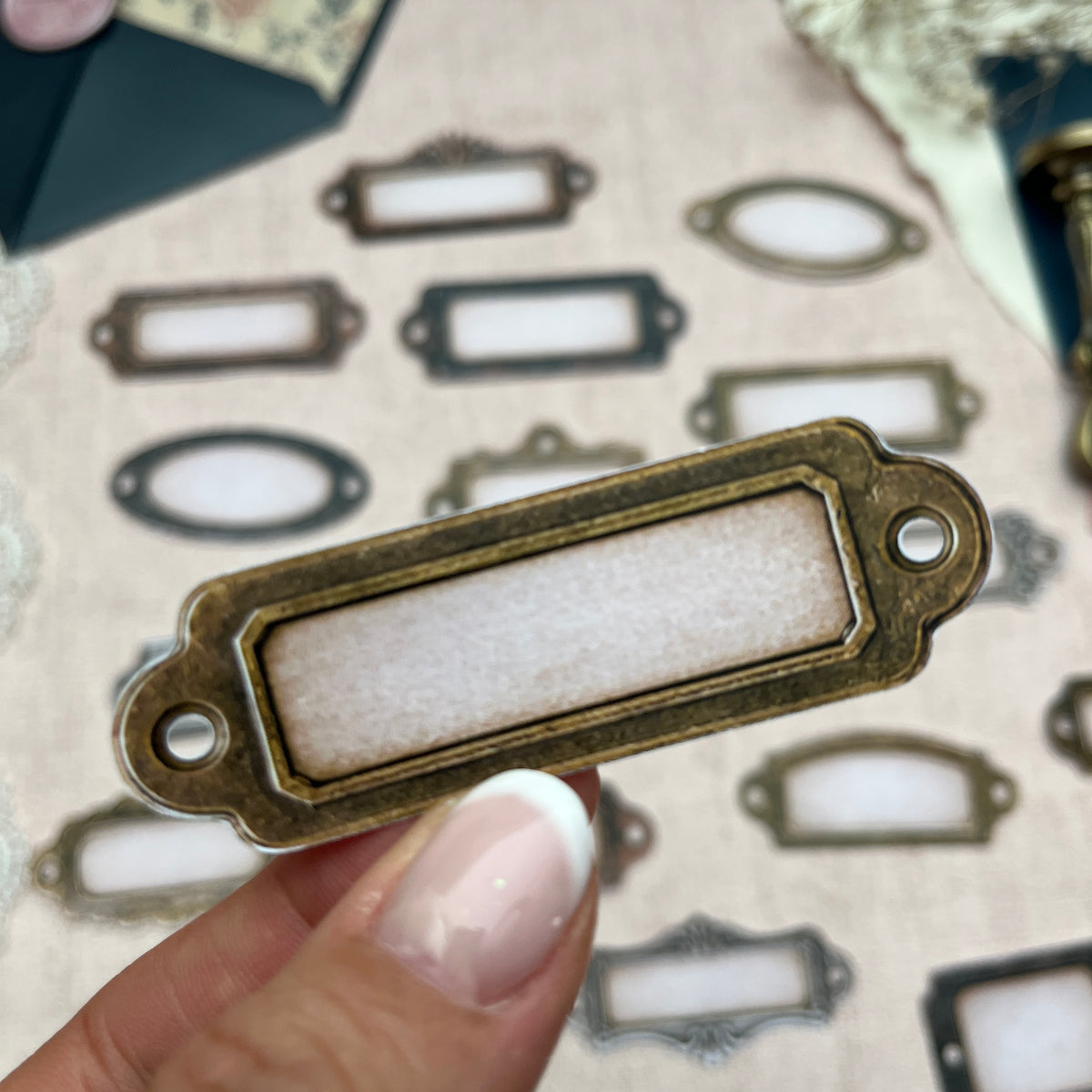 Patina Label | Fuzzy Cut Labels