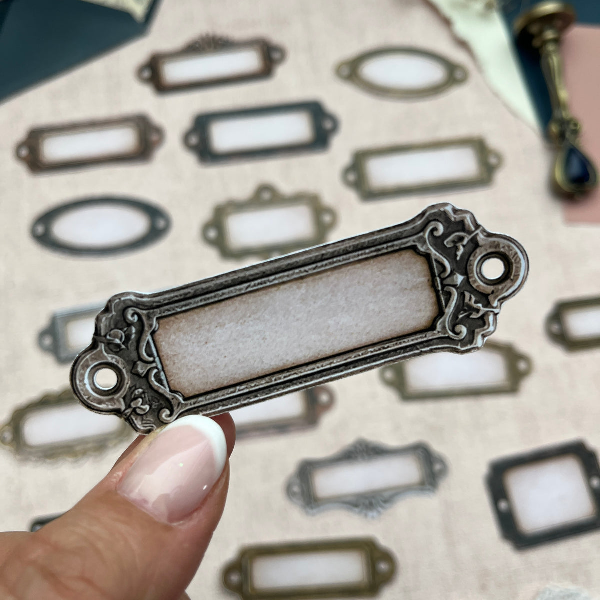 Patina Label | Fuzzy Cut Labels