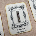 Handgedrehte Papierperle mit Resin Überzug / Lady Kollektion
