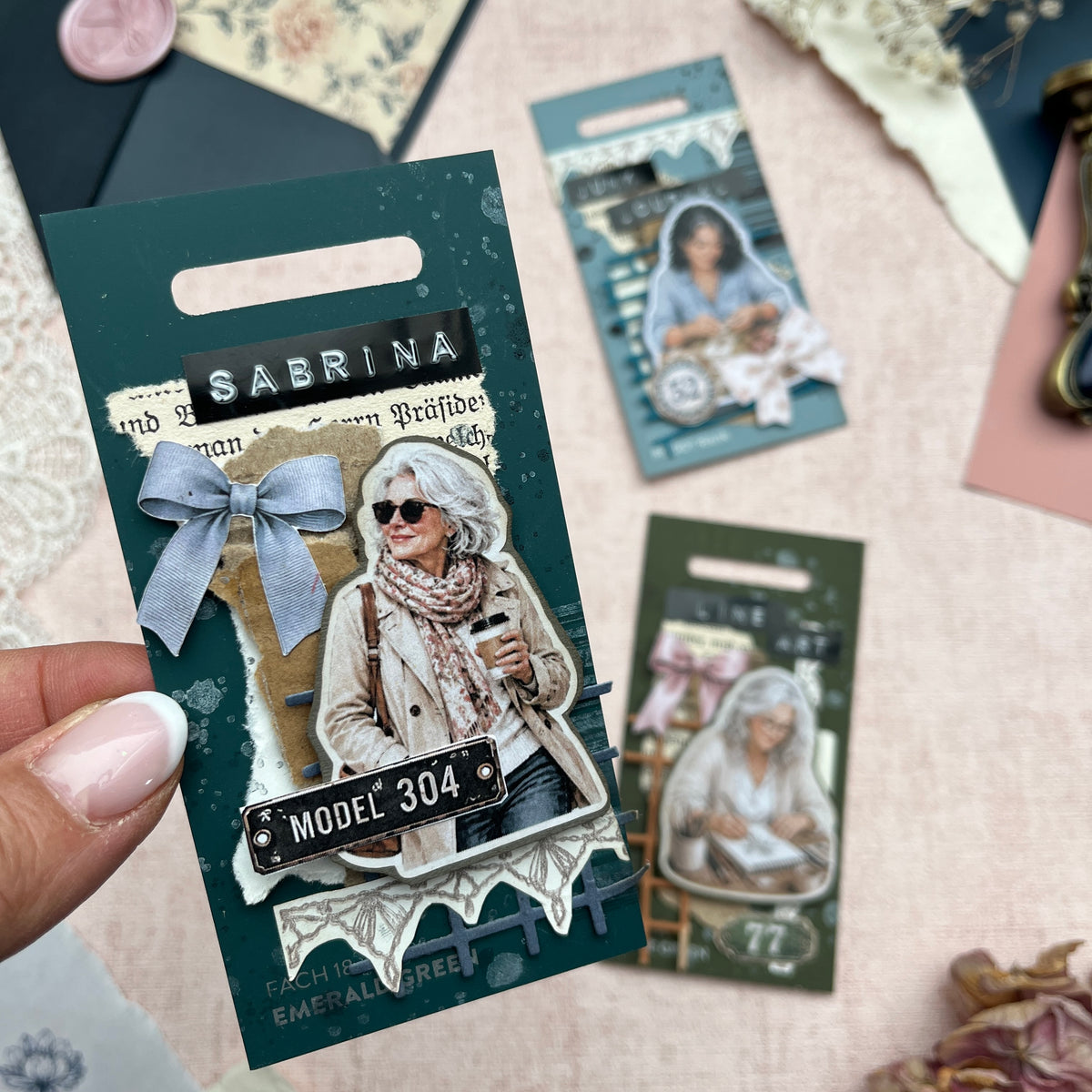 Handgefertigte Tags | 3 Unikate von Agnes Johanna Art