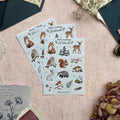 Kleine Lieblinge – Winterwald | Mini-Stickerbogen