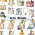 Digitale Fuzzy Cuts „Pariser Sommer“ – Maison de Perfum / Couture