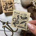 Holzstempel „Themen Collage“ – 5 x 5 cm