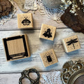 Holzstempel „Specimen“ – 5 x 5 cm und 3 x 3 cm